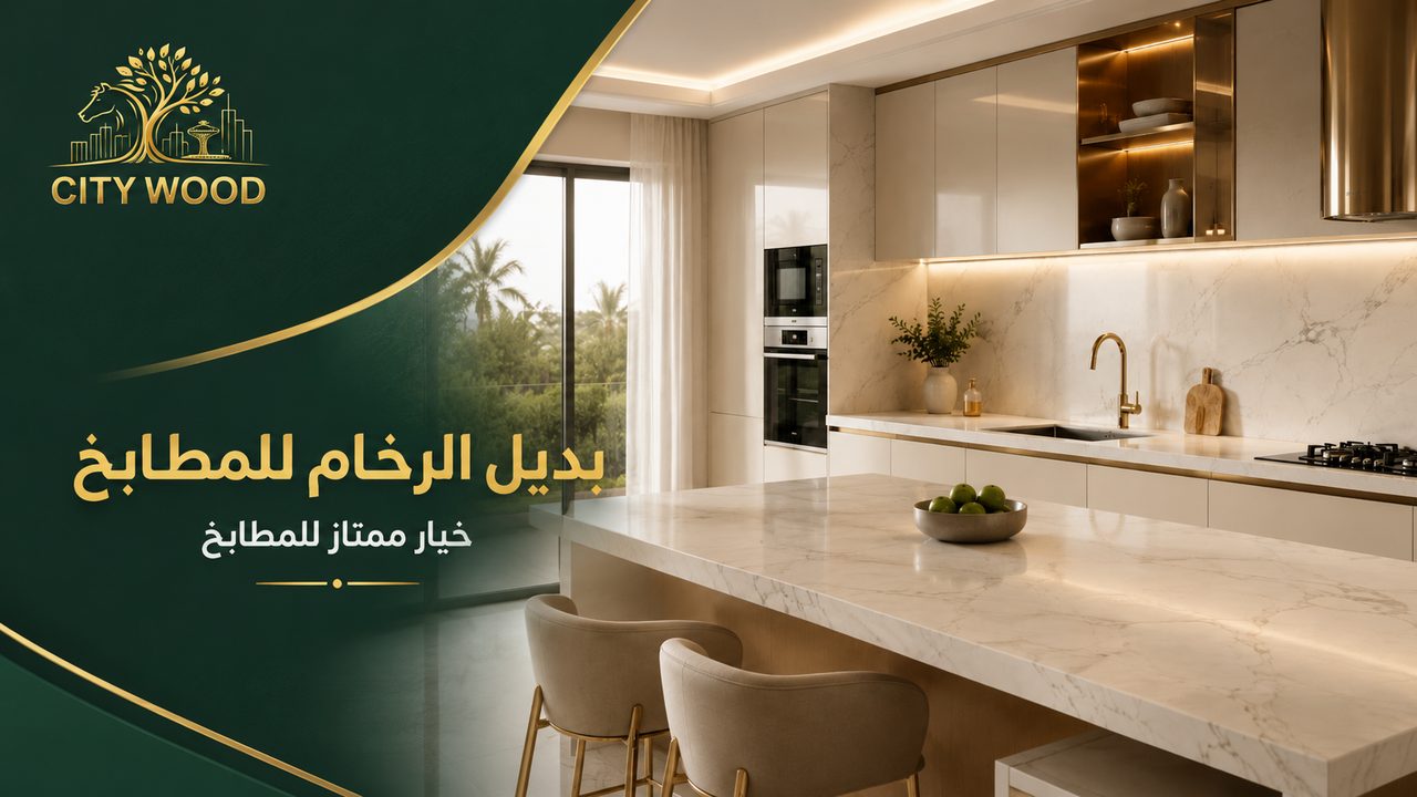 مميزات وعيوب بديل الرخام للمطابخ وطريقة تنظيفه