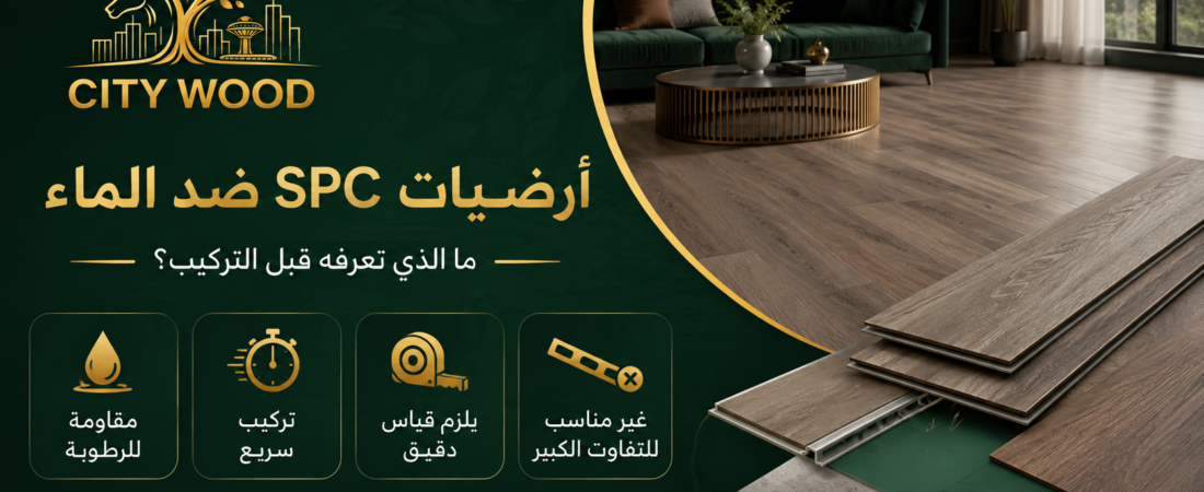 مميزات وعيوب أرضيات SPC ضد الماء قبل التركيب